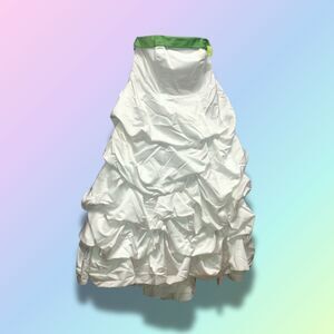 White plus wedding dress